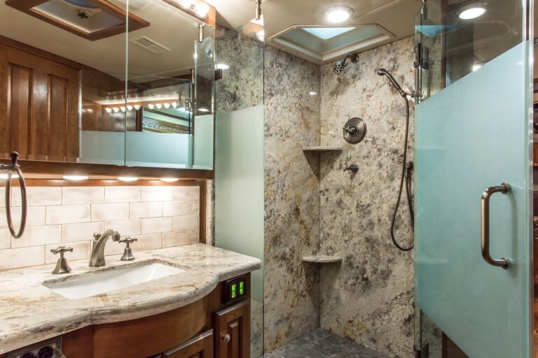 RV Shower Remodel